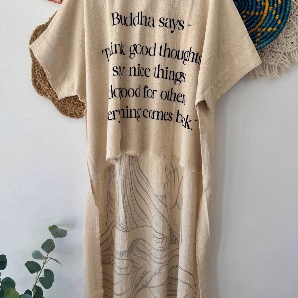 Inspirational Beige Tunic Top